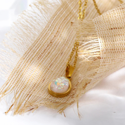 OCEAN Goldtropfen-Halskette