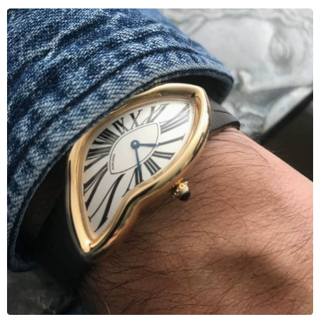 FIRENZE Silberne Uhr