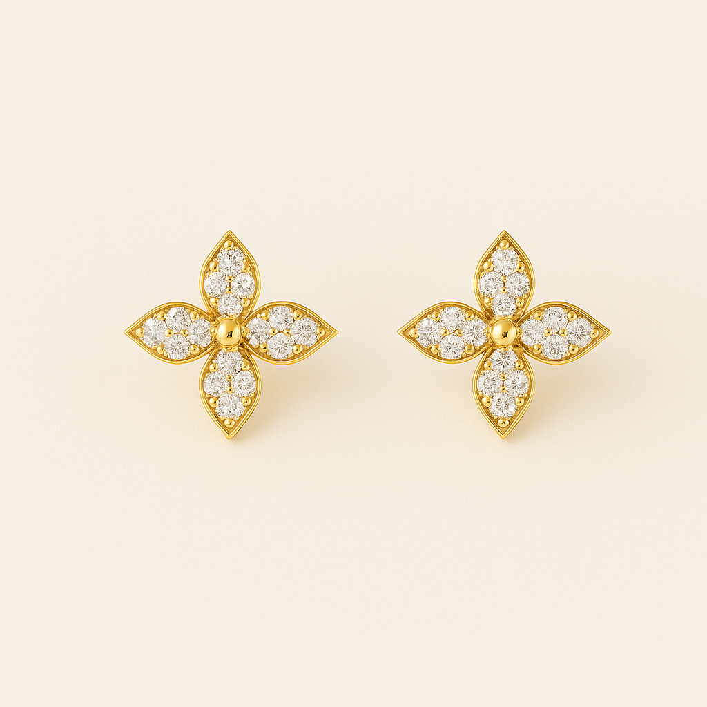 NICOLE Clover Earrings