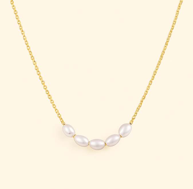 KONA Golden Pearl Necklace