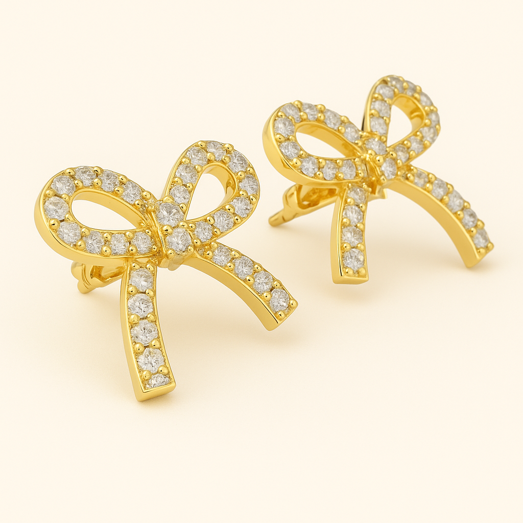 TIA Gold Loop Earrings